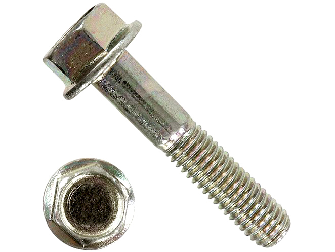 Изображение товара Болт 10х40 шест.гол.с фланцем высокопрочный к.п.10.9 DIN 6921  цинк (10шт/уп) в Миди Лтд