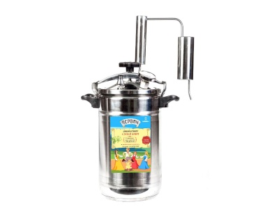 Дистиллятор Первач Супер-Элит 20Т 20л (самогонный аппарат) УЗБИ - фото в Миди Лтд Изображение товара Дистиллятор Первач Супер-Элит 20Т 20л (самогонный аппарат) УЗБИ в Миди Лтд