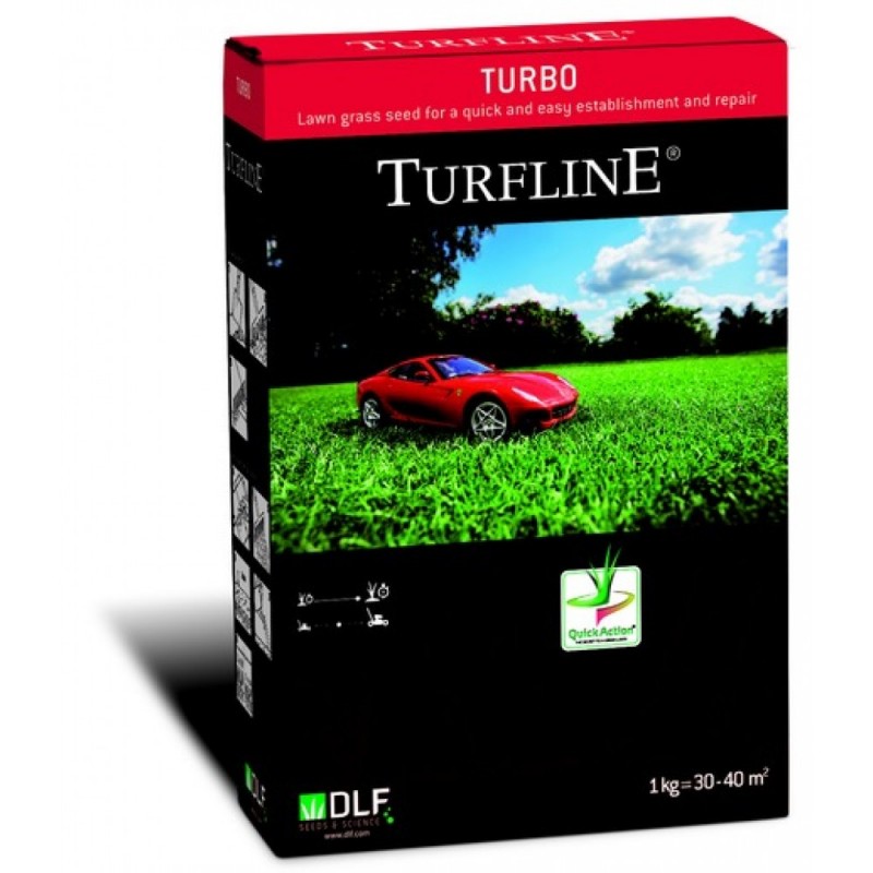 Изображение товара Газонная смесь Турбо 1кг DLF в Миди Лтд