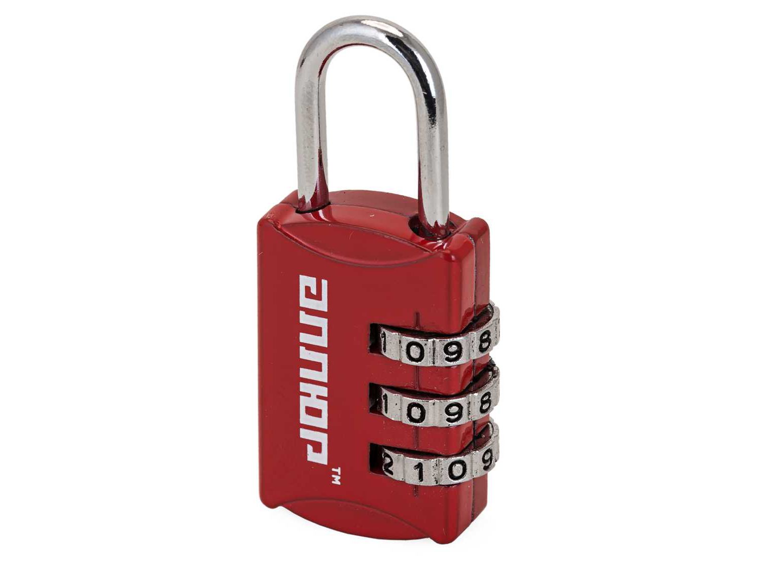 Изображение товара Замок навесной ВС1К-22/3 красный кодовый d=3мм  Аллюр в Миди Лтд