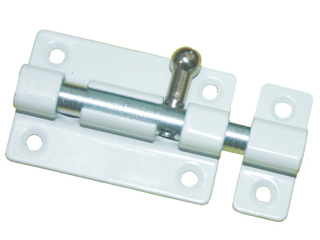 Изображение товара Шпингалет 3Т-5 белый (150шт/уп) в Миди Лтд