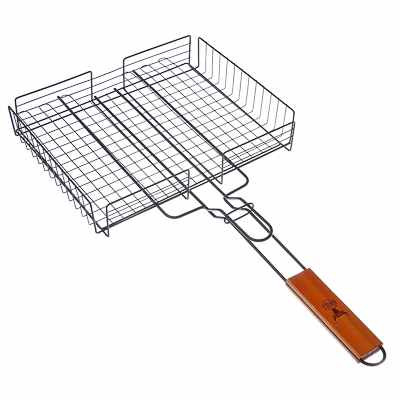 Решетка-гриль GRILLBOOM Антипригарное покрытие 24*30*6см (16шт/кор) - фото в Миди Лтд Изображение товара Решетка-гриль GRILLBOOM Антипригарное покрытие 24*30*6см (16шт/кор) в Миди Лтд