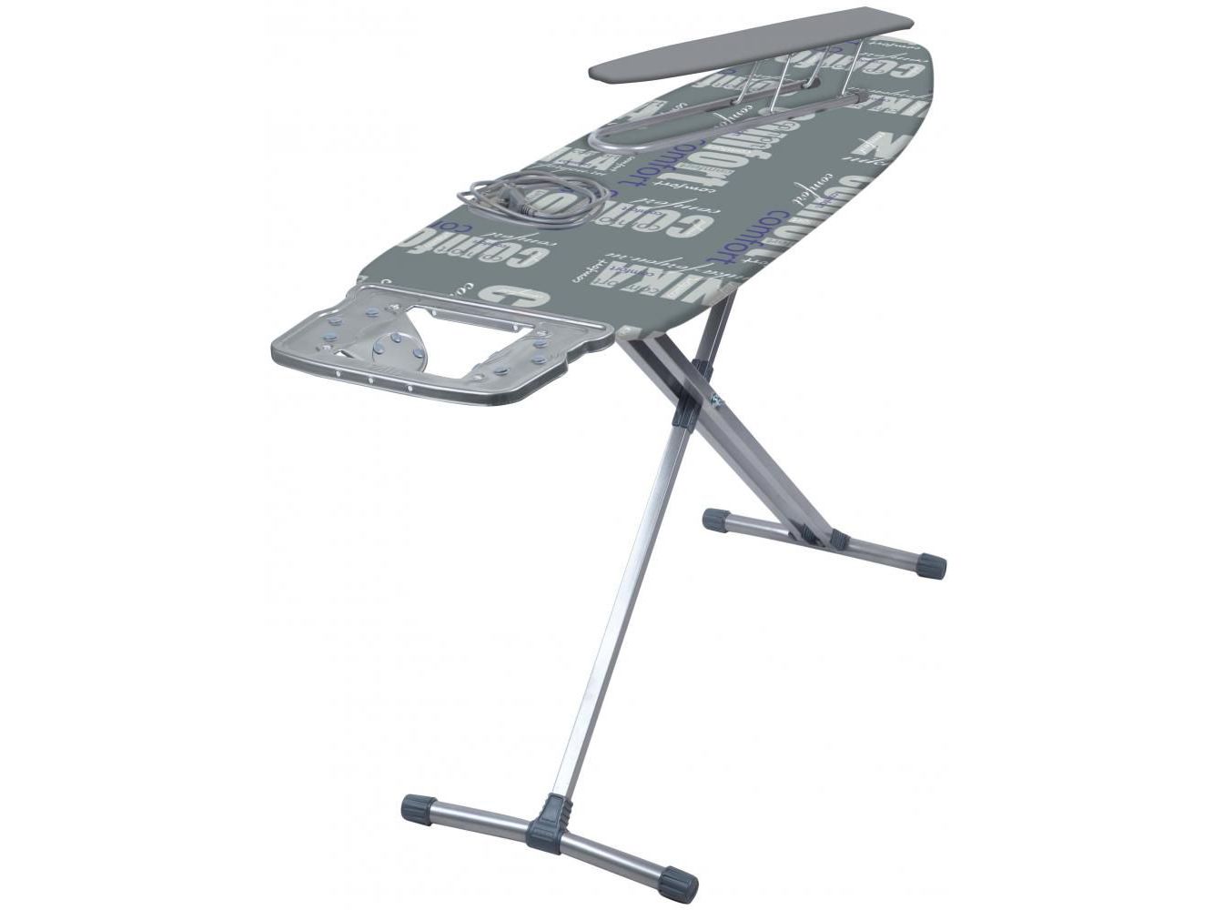 Изображение товара Доска гладильная NIKA 10+тефлон 1220х400 комфорт в Миди Лтд