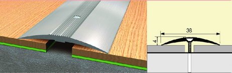 Изображение товара Стык 38 мм. 0,9 берёза в Миди Лтд