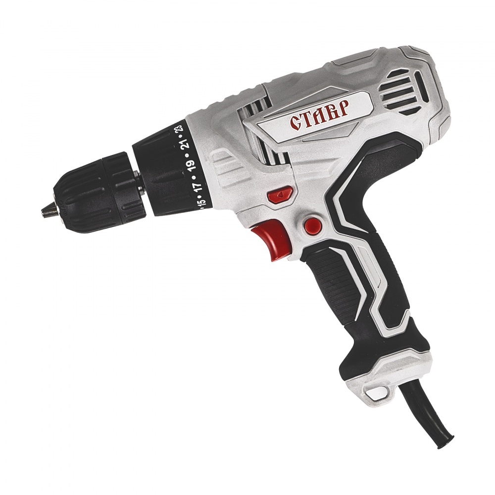 Дрель-шуруповерт сетевая Ставр ДШС-10/450 - фото в Миди Лтд Изображение товара Дрель-шуруповерт сетевая Ставр ДШС-10/450 в Миди Лтд