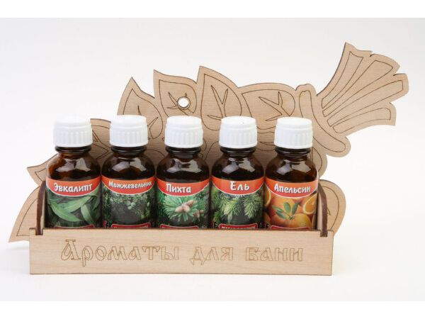 Набор масел №6 Веник (5шт по 15мл) - фото в Миди Лтд Изображение товара Набор масел №6 Веник (5шт по 15мл) в Миди Лтд