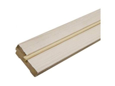 Изображение товара Брус коробочный МДФ ламинированный беленый дуб 26х70х2070 в Миди Лтд