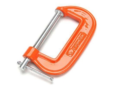 Струбцина G-тип  3" 75мм ЕРМАК (50шт/кор) - фото в Миди Лтд Изображение товара Струбцина G-тип  3" 75мм ЕРМАК (50шт/кор) в Миди Лтд