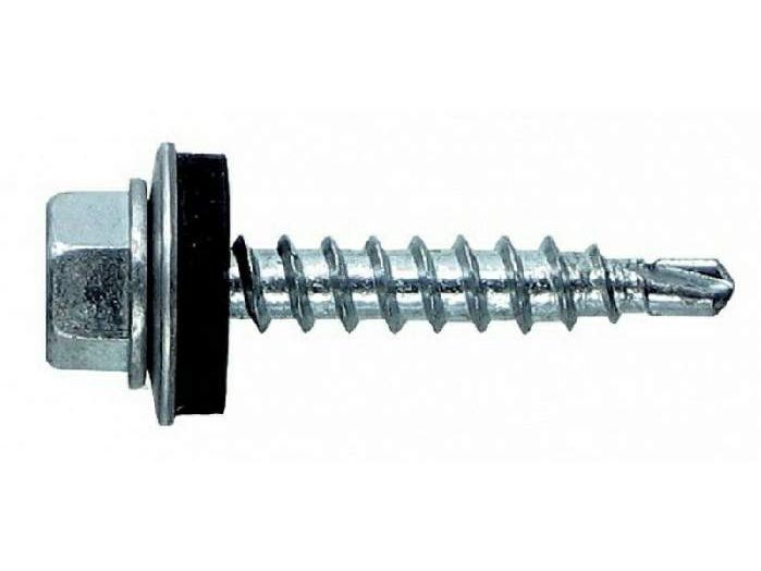 Изображение товара Саморез кровельный мет-дер, цинк 4,8*35 (50шт/уп)    ХХ в Миди Лтд