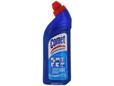 Чистящее средство КОМЕТ "Океан. бриз" 500мл - фото в Миди Лтд Изображение товара Чистящее средство КОМЕТ "Океан. бриз" 500мл в Миди Лтд