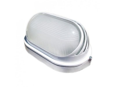 Изображение товара Светильник НПБ1407 белый овал ресничка IP54 60Вт TDM в Миди Лтд