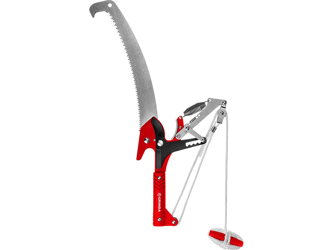 Сучкорез штанговый GRINDA с храповым механизмом и пилой с режущим крюком HX-350 - фото в Миди Лтд Изображение товара Сучкорез штанговый GRINDA с храповым механизмом и пилой с режущим крюком HX-350 в Миди Лтд