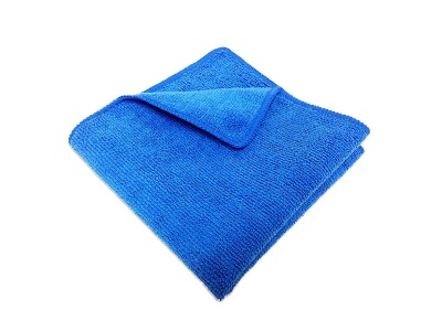 Салфетка микрофибра 220г/м 30*30 синяя - фото в Миди Лтд Изображение товара Салфетка микрофибра 220г/м 30*30 синяя в Миди Лтд