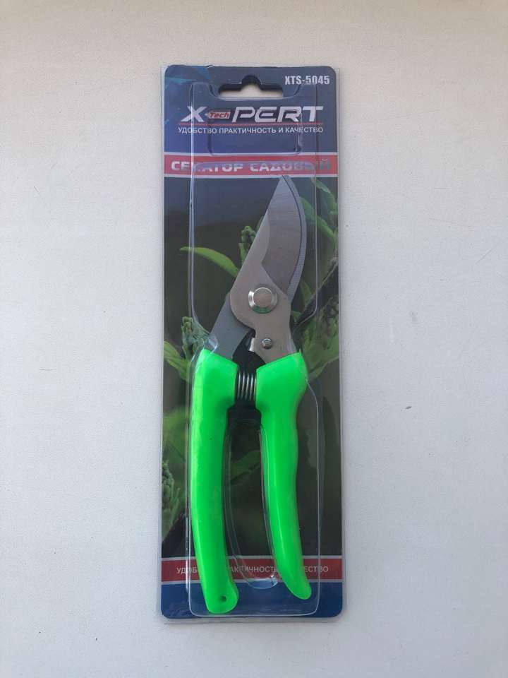 Секатор садовый XPERT 210мм (72шт/уп) - фото в Миди Лтд Изображение товара Секатор садовый XPERT 210мм (72шт/уп) в Миди Лтд