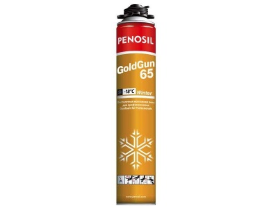 Изображение товара Пена монтажная PENOSIL Gold Gun 65 профессиональная WINTER 875мл (12шт/уп; 672шт/пал) в Миди Лтд