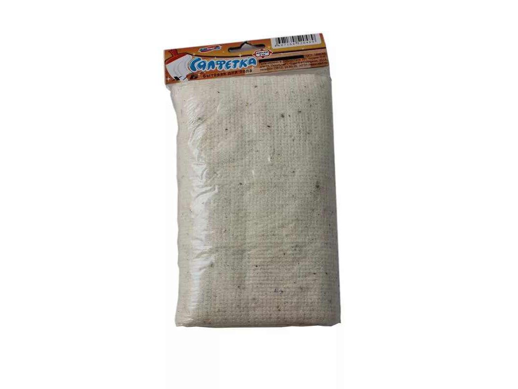 Салфетка х/б RUNIS бытовая для пола 50*60см (50шт/уп) - фото в Миди Лтд Изображение товара Салфетка х/б RUNIS бытовая для пола 50*60см (50шт/уп) в Миди Лтд