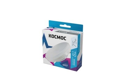 Изображение товара Лампа светодиодная Космос 8W GX53 4500К 220В в Миди Лтд