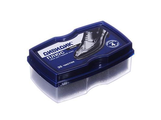 Изображение товара Губка для обуви ДИВИДИК  цвет черный  ХХ в Миди Лтд