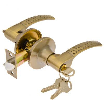 Изображение товара Замок ручка Бронза с ключом LARS   ХХ в Миди Лтд