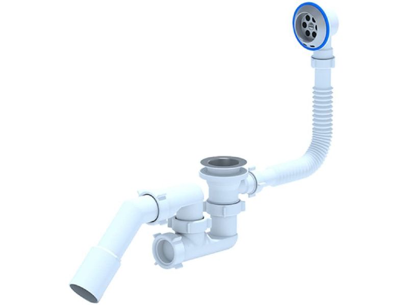 Сифон для ванны Ани регулируем 1 1/2"*40 с выпуском с переливом клик-клак 375*40/50(сетка) (30шт/уп) - фото в Миди Лтд Изображение товара Сифон для ванны Ани регулируем 1 1/2"*40 с выпуском с переливом клик-клак 375*40/50(сетка) (30шт/уп) в Миди Лтд