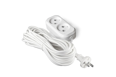 Удлинитель 2 гнезда 2м (60шт/кор) - фото в Миди Лтд Изображение товара Удлинитель 2 гнезда 2м (60шт/кор) в Миди Лтд