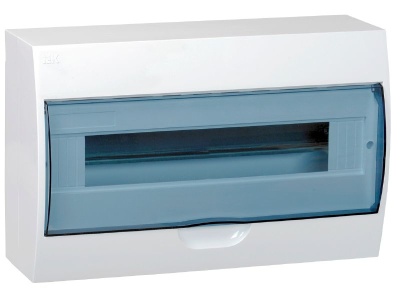 Бокс ЩРН-П-18 модулей навесной пластик IP41 GENERICA ИЭК - фото в Миди Лтд Изображение товара Бокс ЩРН-П-18 модулей навесной пластик IP41 GENERICA ИЭК в Миди Лтд