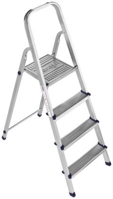 Изображение товара Лестница-стремянка 7-ми ступенчатая jackson высота до верхней площ 146см 7.8кг в Миди Лтд