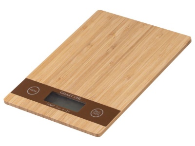Весы кухонные электронные GALAXY LINE GL 2812 максимальная нагрузка 5кг бамбуковая платформа - фото в Миди Лтд Изображение товара Весы кухонные электронные GALAXY LINE GL 2812 максимальная нагрузка 5кг бамбуковая платформа в Миди Лтд