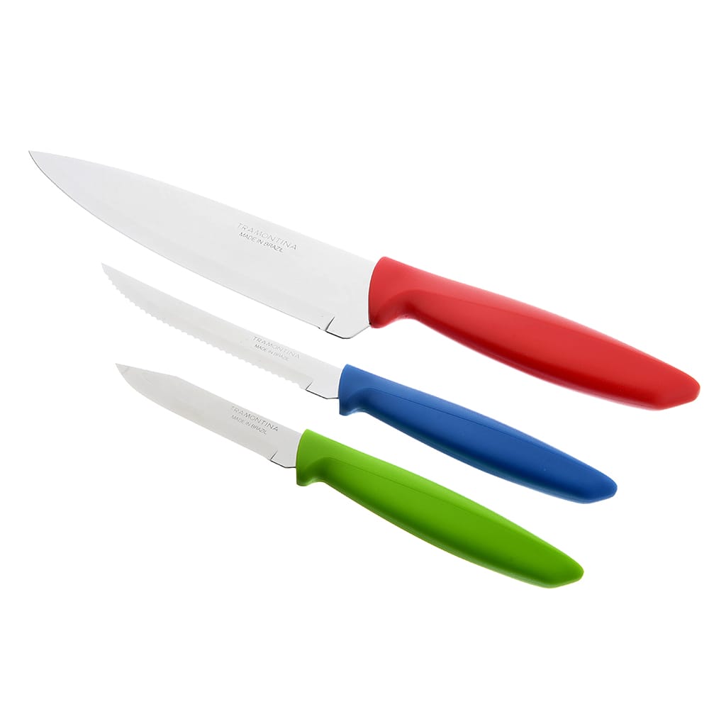 Изображение товара Набор ножей Tramontina Plenus 3 предмета       ХХ в Миди Лтд