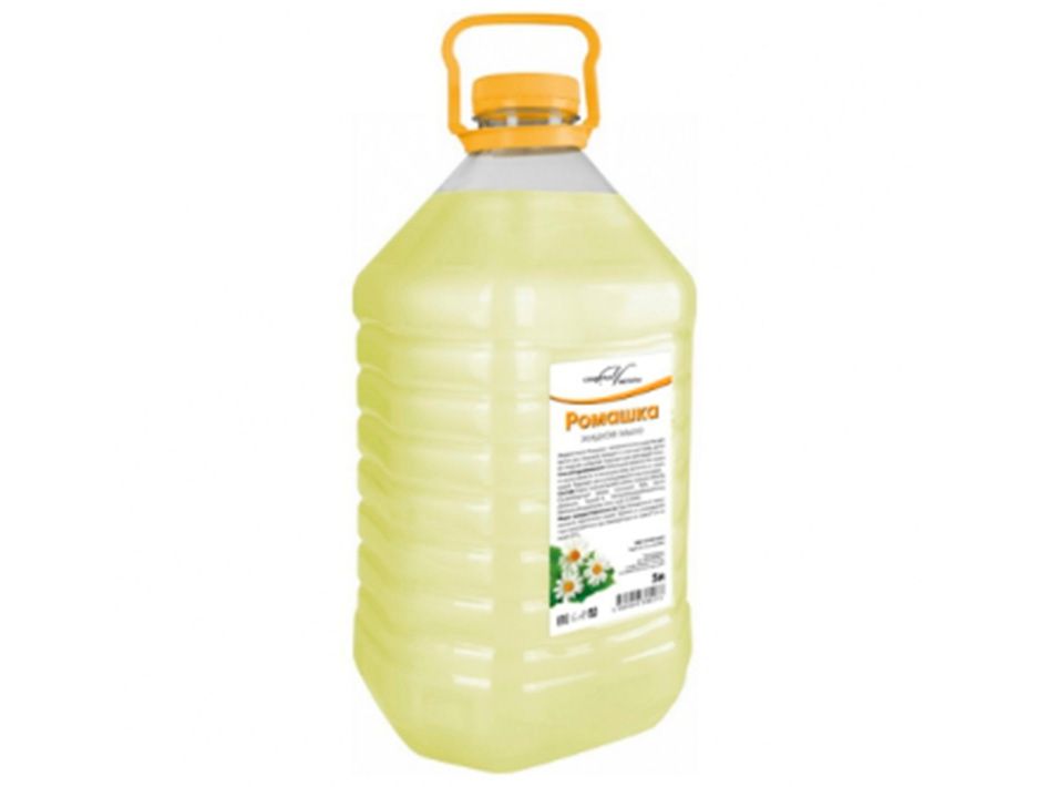 Изображение товара Мыло-крем жидкое Ромашка универсальное ПЭТ 4,5л (6шт/уп; 144шт/пал) в Миди Лтд