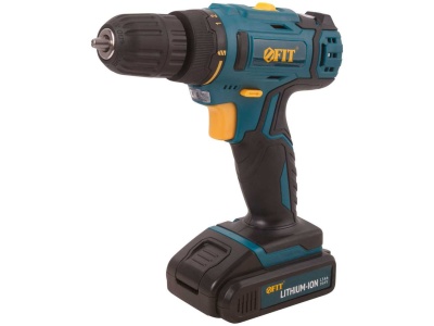 Дрель-Шуруповерт аккумуляторная FIT 0-400/1450 14.4В (кейс) - фото в Миди Лтд Изображение товара Дрель-Шуруповерт аккумуляторная FIT 0-400/1450 14.4В (кейс) в Миди Лтд