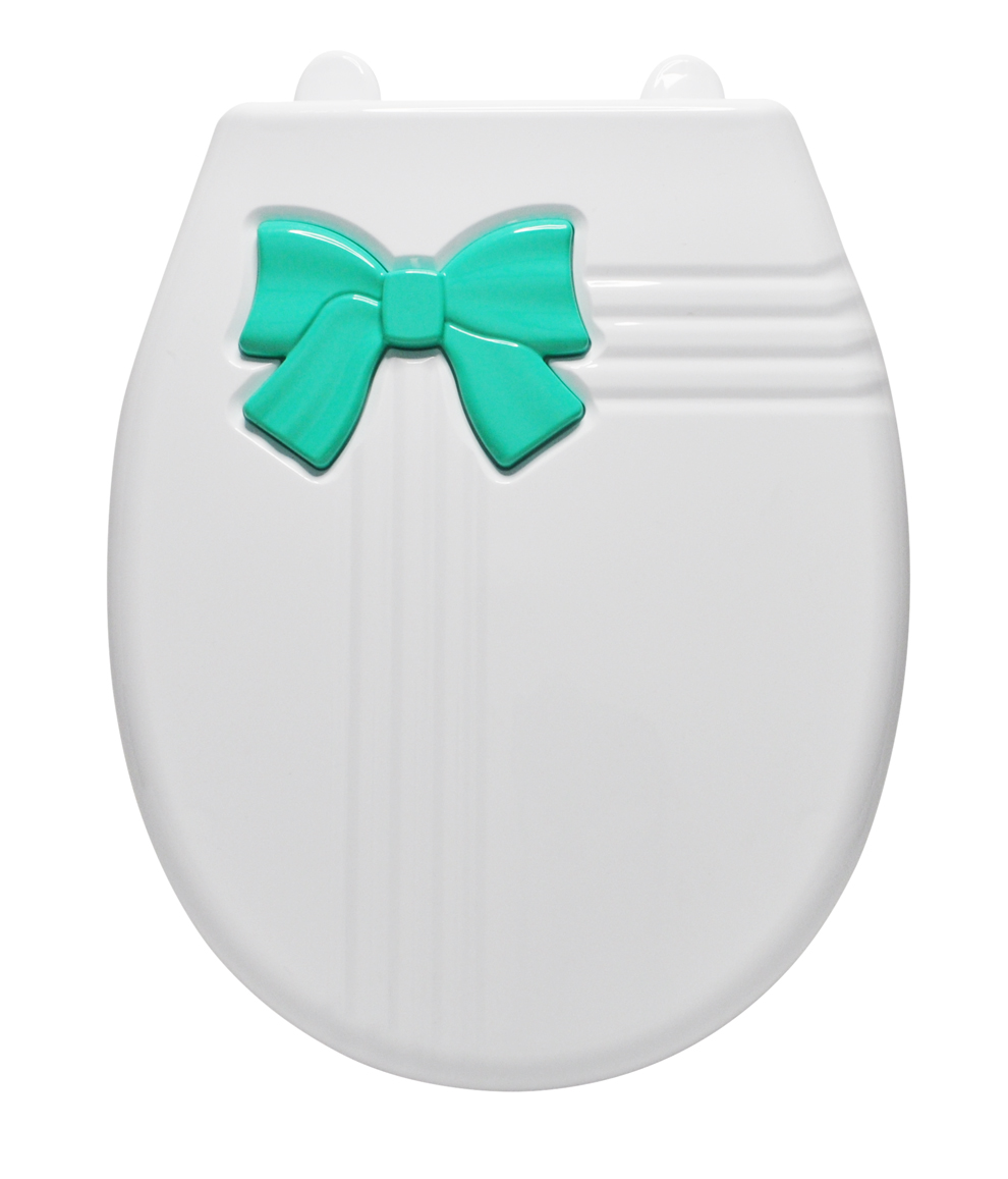 Сиденье для унитаза жесткое  "Бантик LUX" белое (1/10уп) - фото в Миди Лтд Изображение товара Сиденье для унитаза жесткое  "Бантик LUX" белое (1/10уп) в Миди Лтд