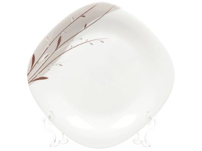 Тарелка десертная стеклокерамика квадратная 19см Daniks Орфей (6шт/уп) Х - фото в Миди Лтд Изображение товара Тарелка десертная стеклокерамика квадратная 19см Daniks Орфей (6шт/уп) Х в Миди Лтд