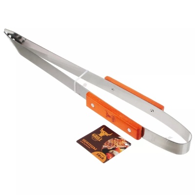 Щипцы для барбекю 38*8см GRILLBOOM (48шт/кор) - фото в Миди Лтд Изображение товара Щипцы для барбекю 38*8см GRILLBOOM (48шт/кор) в Миди Лтд