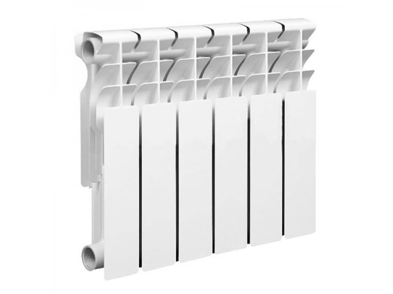 Изображение товара Радиатор алюминевый Lammin 80/500 (6секций) в Миди Лтд