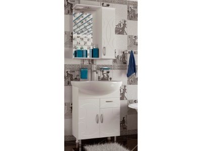 Зеркало-шкаф "Тулуза" 550 правый - фото в Миди Лтд Изображение товара Зеркало-шкаф "Тулуза" 550 правый в Миди Лтд