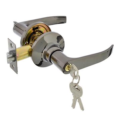 Изображение товара Замок ручка Графит с ключом LARS   ХХ в Миди Лтд