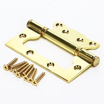 Изображение товара Петля без врезки КОRAL Золото 100*75*2,5         ХХ в Миди Лтд