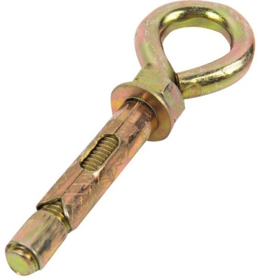 Анкерный болт с кольцом 12х100 М10 (20шт/уп) - фото в Миди Лтд Изображение товара Анкерный болт с кольцом 12х100 М10 (20шт/уп) в Миди Лтд