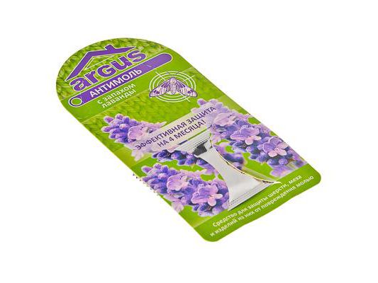 Антимоль с запахом лаванды Аргус крючок  ХХ - фото в Миди Лтд Изображение товара Антимоль с запахом лаванды Аргус крючок  ХХ в Миди Лтд