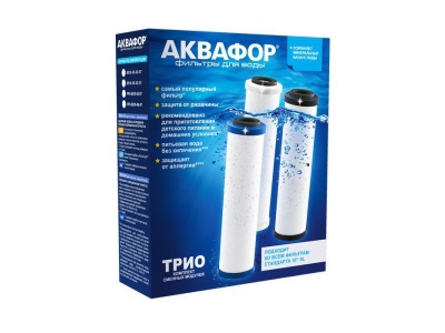 Комплект модулей Аквафор фильтрующих РР5-В510-02-07 - фото в Миди Лтд Изображение товара Комплект модулей Аквафор фильтрующих РР5-В510-02-07 в Миди Лтд