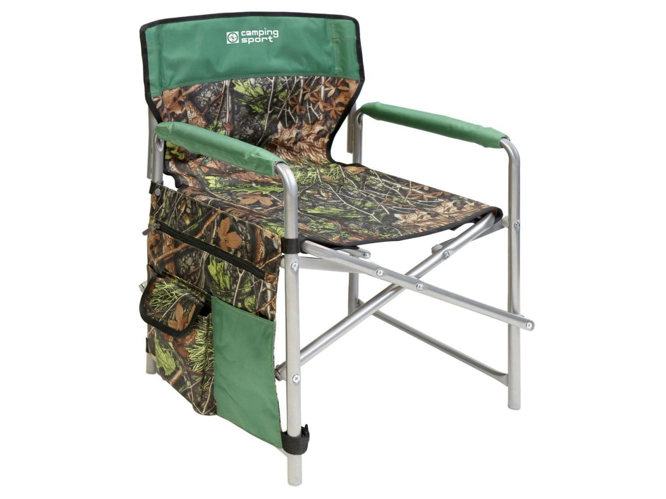 Изображение товара Кресло складное NIKA 490x490x720мм с дубовыми листьями в Миди Лтд