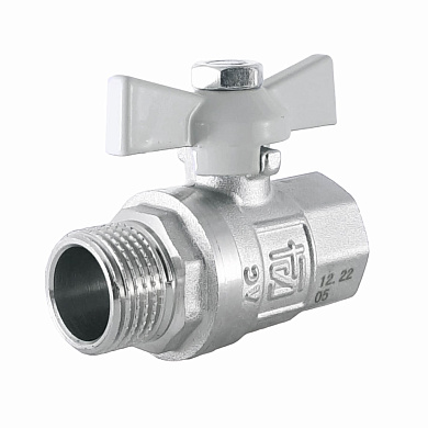 Кран шаровой 1/2 STI Г/Ш баб. Ду 15 (18/180шт/уп) - фото в Миди Лтд Изображение товара Кран шаровой 1/2 STI Г/Ш баб. Ду 15 (18/180шт/уп) в Миди Лтд