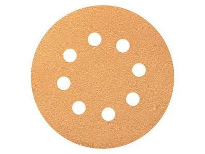 Изображение товара Круг наждачный КУРС Р80 с липучкой сплошной D125мм (5шт/уп) в Миди Лтд
