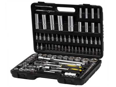 Изображение товара Набор ручного инструмента в пластиковом кейсе 107пр Kolner KTS107 Х в Миди Лтд