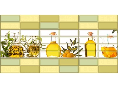 Изображение товара Панель ПВХ плита Ароматы масла 0,4мм 0,957*480 (10шт/уп) в Миди Лтд