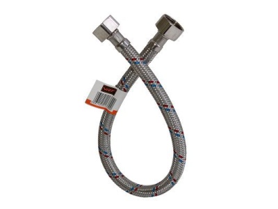 Подводка для воды 1/2  г/г 150см (10шт/уп) - фото в Миди Лтд Изображение товара Подводка для воды 1/2  г/г 150см (10шт/уп) в Миди Лтд