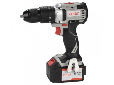 Дрель-шуруповерт аккумуляторная Ставр ДА-20УБ 0-500/1800об/мин 15/50Нм (без аккум) - фото в Миди Лтд Изображение товара Дрель-шуруповерт аккумуляторная Ставр ДА-20УБ 0-500/1800об/мин 15/50Нм (без аккум) в Миди Лтд