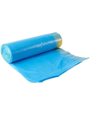 Мешки для мусора  50л, 10шт с завязками (40шт/кор) - фото в Миди Лтд Изображение товара Мешки для мусора  50л, 10шт с завязками (40шт/кор) в Миди Лтд