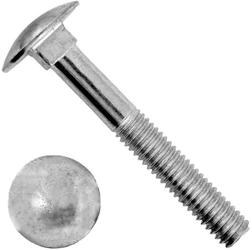 Изображение товара Болт мебельный нержавейка  6х100 DIN 603 А2 (10шт/уп) в Миди Лтд